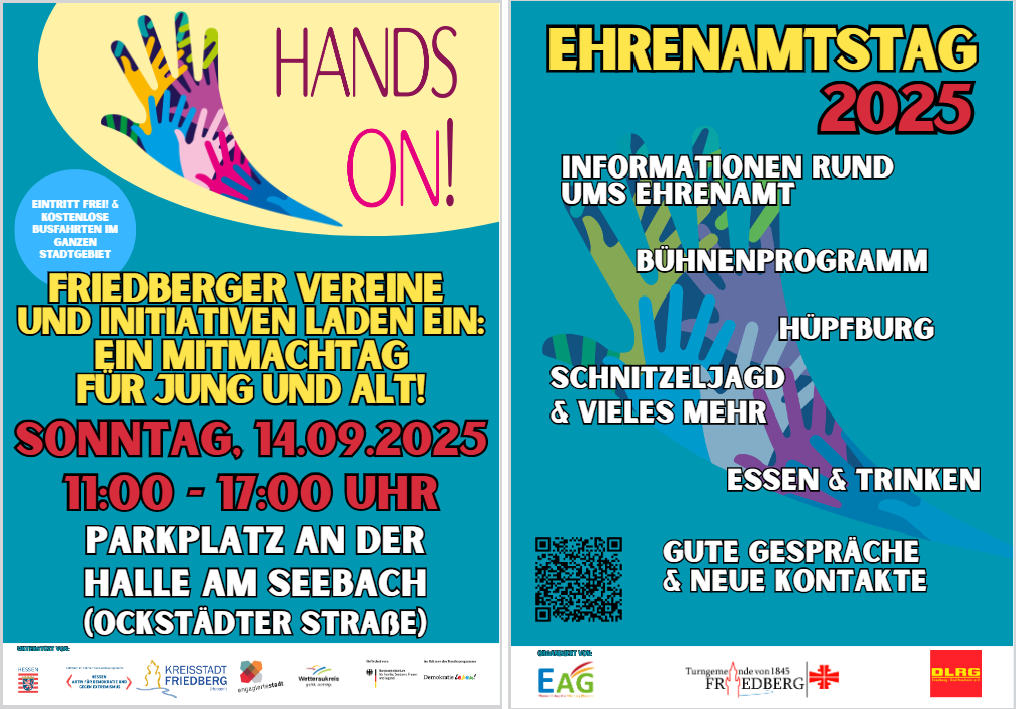 Flyer Ehrenamtstag Friedberg