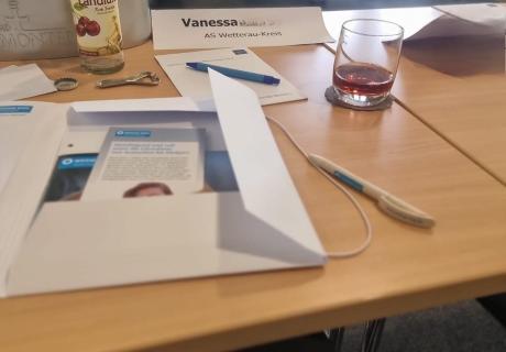 Schulungsbild von Vanessa